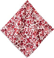 Field of Flowers Ruby Fabric Napkin