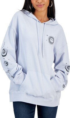 Juniors' Celestial Long-Sleeve Hoodie