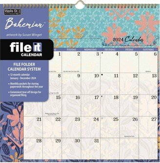 2024 Wall Calendar 12x12 Bohemian