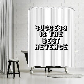 71 x 74 Shower Curtain, Success Is The Best Revenge by Motivated Type