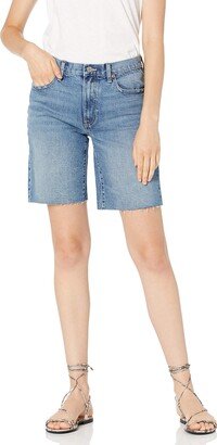 Women's Jennifer Cut-Off Vintage Denim Long Short