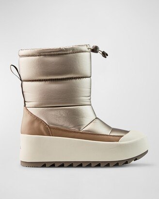 Meteor Metallic Nylon Snow Boots