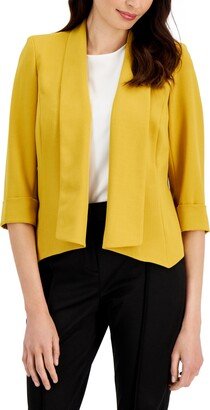 Petite Cuffed 3/4-Sleeve Blazer