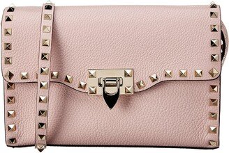 Rockstud Small Grainy Leather Crossbody-AF