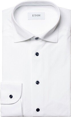 Slim-Fit Four-Way Stretch Shirt-AA