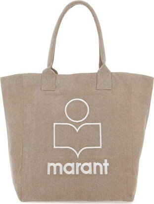 Logo Embroidred Large Tote Bag