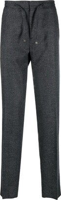 Drawstring Wool Trousers