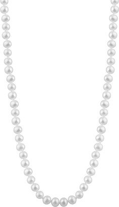 Splendid Pearls 14K 7-7.5Mm Pearl Necklace