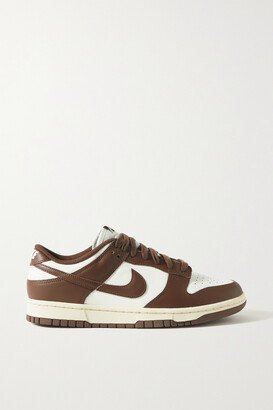 Dunk Low Leather Sneakers - Brown
