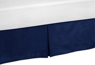 Navy Queen Bed Skirt