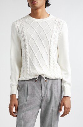 Marinaio Cotton Cable Sweater