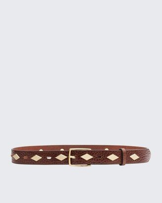 Colin Studded Belt Leather Belt