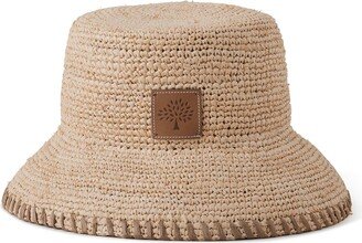 Whip Stitch Summer Raffia Bucket Hat