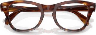 Oval Frame Glasses-BH