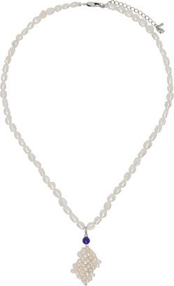 White Pearl Yerka Necklace