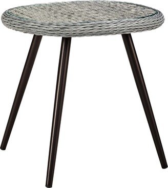 Rattan Side Table