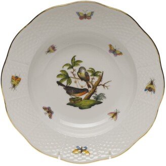 Rothschild Bird Motif 2 Rim Soup Plate-AA