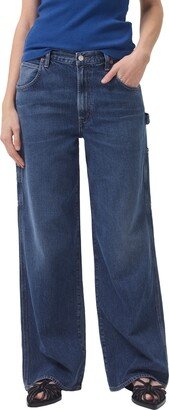 Magda High Waist Wide Leg Carpenter Jeans