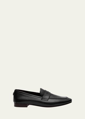 Flaneur Leather Flat Penny Loafers