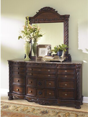 Signature Designs by Ashley 'North Shore' Dark Brown Dresser