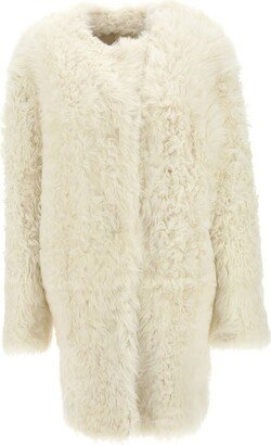 Lagam Shearling Mid-Length Coat