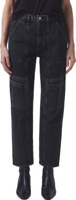 Cooper Relaxed Cargo Organic Cotton Jeans-AA