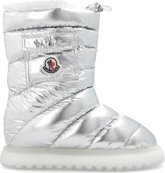 Logo Patch Puffer Boots