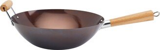 Infuse Asian Carbon Steel 13.75 Wok with Assist Handle