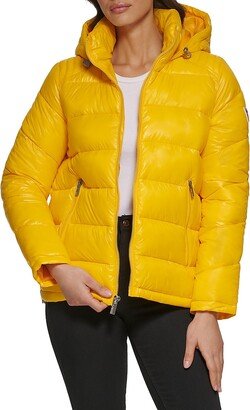 Hooded Puffer Jacket-BG