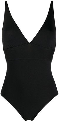 Larcin triangle tank swimsuit