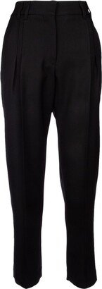 High-Waisted Tailored Trousers-AQ