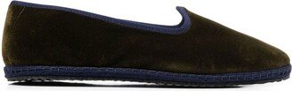 Valentina velvet slippers-AA