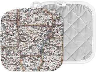 Arkansas Map Hot Pad - Pot Holder Kitchen Airbnb Closing Gift Hostess