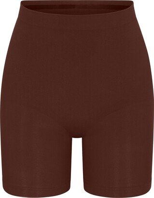Seamless Sculpt Mid Thigh Short | Cocoa