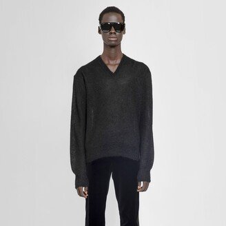 Man Black Knitwear-AI