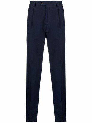 Straight-Leg Chino Trousers-BU