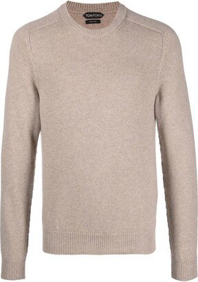 Rib-Knit Cashmere Sweater