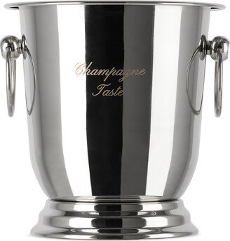 Tanner Fletcher Silver 'Champagne Taste' Ice Bucket