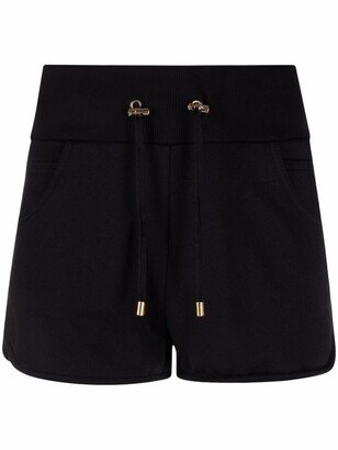 Logo Print Knit Shorts