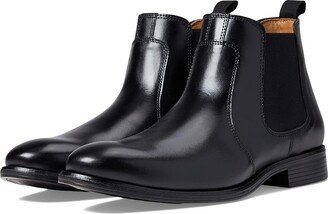 Lewis Chelsea Boot (Black Full Grain) Men's Shoes