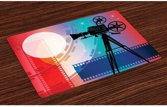 Cinema Place Mats, Set of 4