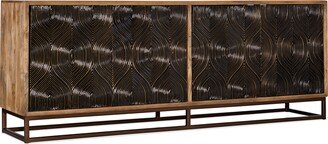 Swirl Door Entertainment Console - 86W x 32H x 18D