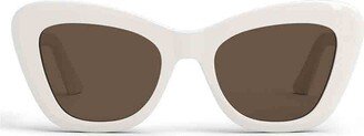 Butterfly Frame Sunglasses-AJ