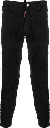 Black Bull slim-cut trousers