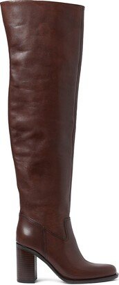 Deidre 85MM Leather Over-The-Knee Boots