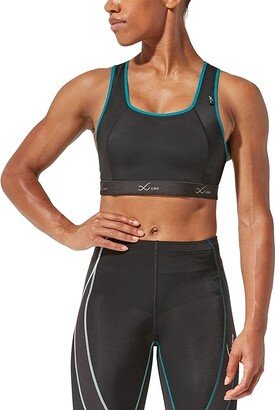 Xtra Support High Impact Sports Bra (Black/Deep Lake) Women's Bra