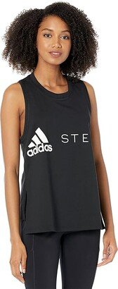 Sportswear Logo Tank H59971 (Black) Women's Clothing