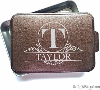 Custom Engraved Cake Pan | Aluminum With Lid Baking Gift Kitchen Housewarming Mother's Day