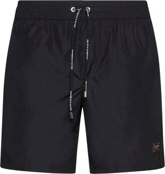 Drawstring Swim Shorts-AN