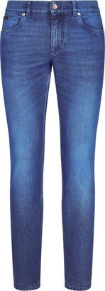 Mid-Rise Skinny Jeans-CA